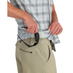 Simms Grizzly Fish Stone Cold Short Sleeve Shirt - Men's -Simms Shop 1321000 800 auto