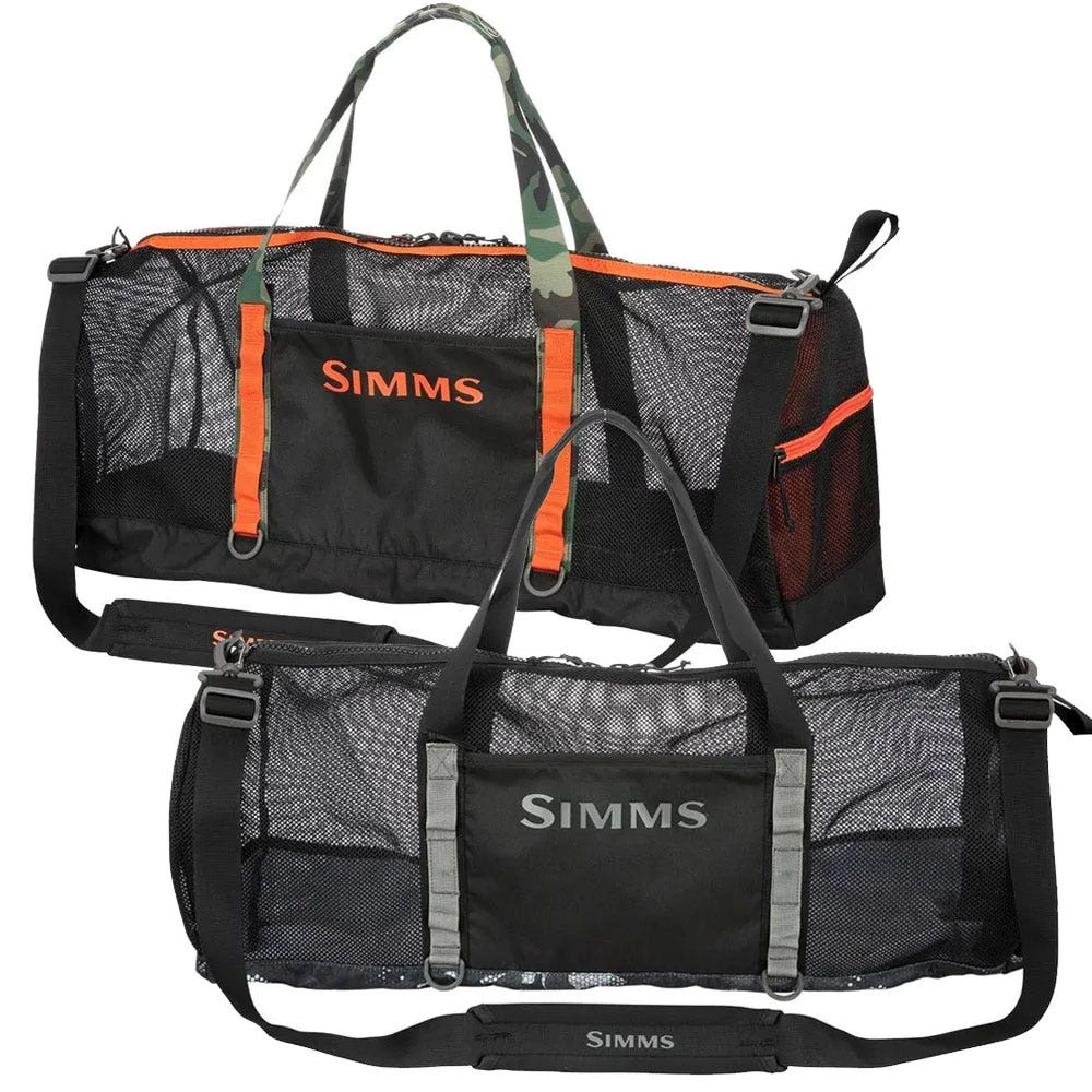 Simms Challenger Mesh Duffel Bag 60L 1 Simms Challenger Mesh Duffel Bag 60L