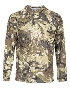 Simms SolarFlex Hoody - Print -Simms Shop SolarflexHoodyRiparianCamo