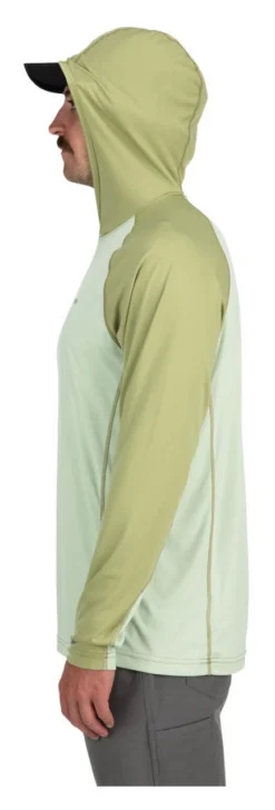 Bugstopper Solar Flex Hoody Simms Light Green & Sage Heather -Simms Shop bugstopper solar flex hoody simms light green sage heather.2