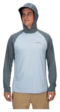 Bugstopper Solar Flex Hoody Simms Steel Blue -Simms Shop bugstopper solar flex hoody simms steel blue s.7
