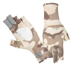 Bugstopper Sunglove Simms Woodland Camo Sandbar