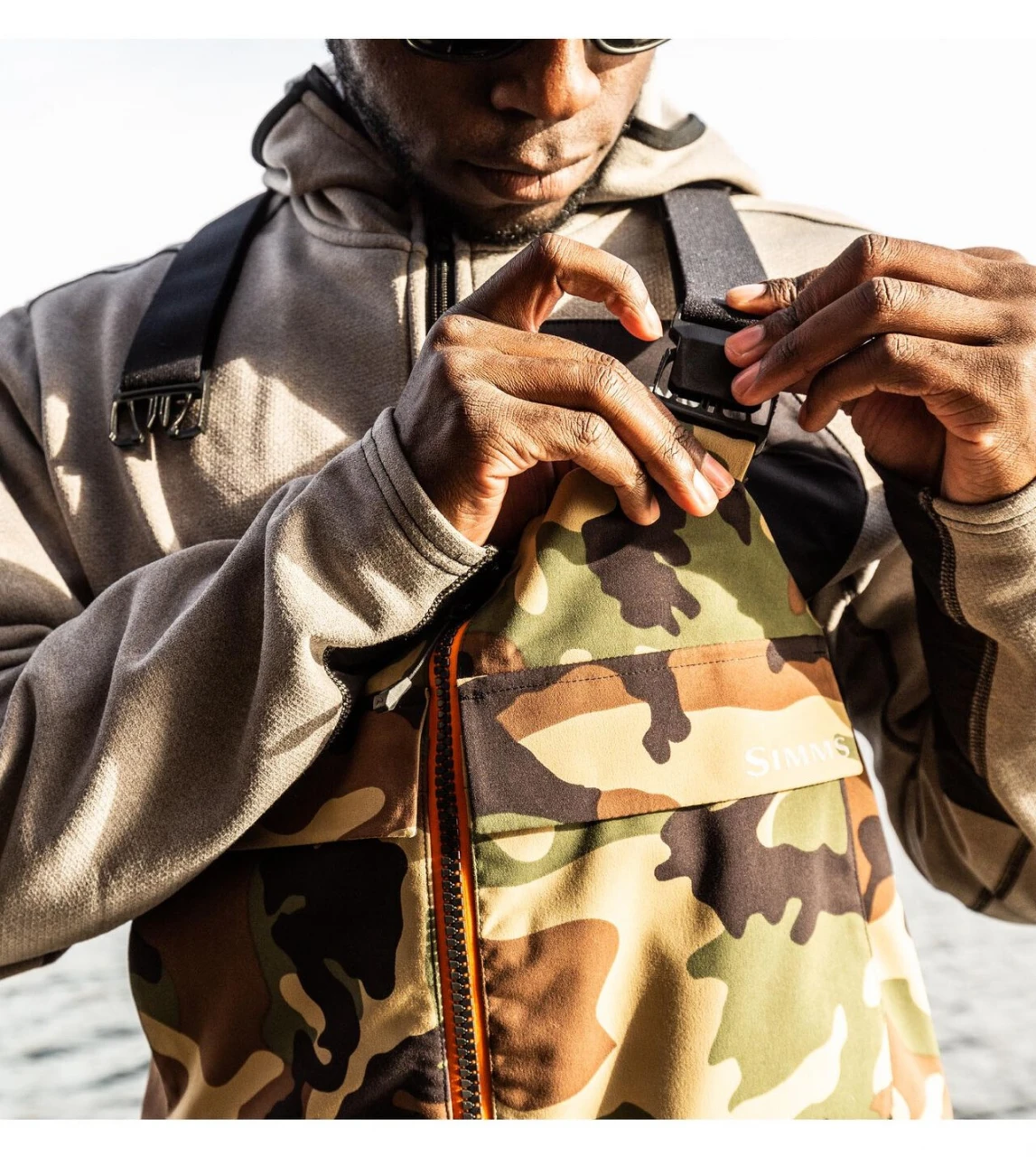 CX Bib Simms Woodland Camo 3 CX Bib Simms Woodland Camo - Image 3