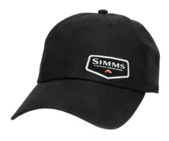 Fishing Cap Simms Oil Cloth Black
