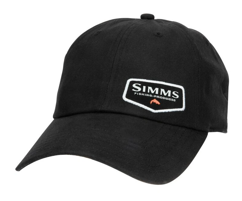 Fishing Cap Simms Oil Cloth Black 1 Fishing Cap Simms Oil Cloth Black