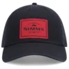 Fishing Cap Simms Single Haul Black Red