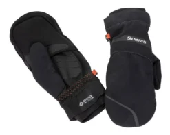 Fishing Gloves Simms GORE-TEXâ„¢ ExStream Foldover Mitt Black