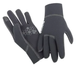 Fishing Gloves Simms Kispiox Black