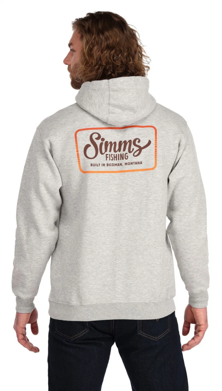 Fishing Hoody Simms Two Tone Grey Heather 4 Fishing Hoody Simms Two Tone Grey Heather - Image 4