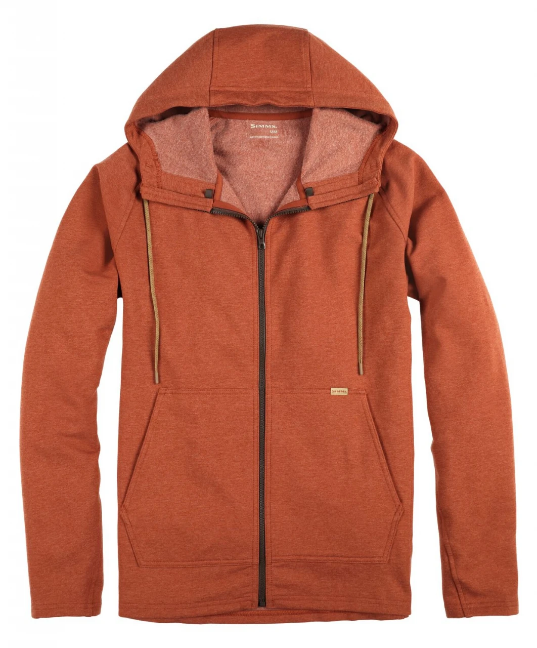 Fishing Hoody Simms Vermilion Full Zip Clay Heather 2 Fishing Hoody Simms Vermilion Full Zip Clay Heather - Image 2