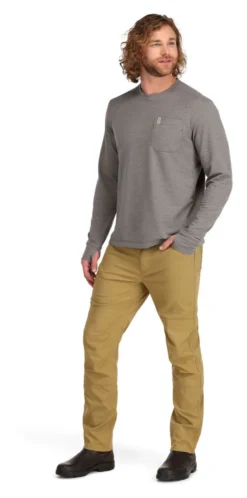 Fishing LS Shirt Simms Henry's Fork Crew Steel Heather -Simms Shop fishing ls shirt simms henry s fork crew steel heather.2