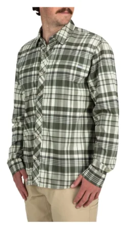 Fishing Shirt Simms Bugstopper Foliage Madras Plaid -Simms Shop fishing shirt simms bugstopper foliage madras plaid.3