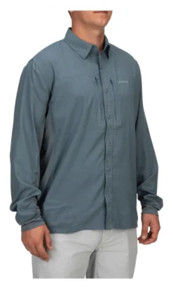 Fishing Shirt Simms Bugstopper Intruder BiComp Storm -Simms Shop fishing shirt simms bugstopper intruder bicomp storm.2