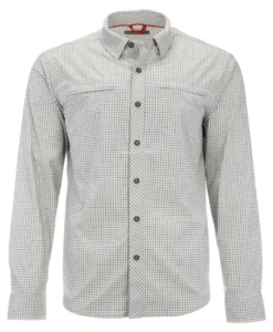 Fishing Shirt Simms Bugstopper Sterling Morada Plaid