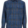 Fishing Shirt Simms Coldweather Rich Blue Admiral Plaid