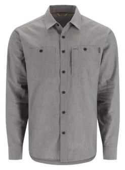 Fishing Shirt Simms Cutbank Chambray Cinder Chambray