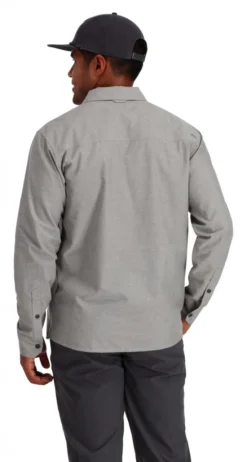 Fishing Shirt Simms Cutbank Chambray Cinder Chambray -Simms Shop fishing shirt simms cutbank chambray cinder chambray.2