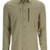 Fishing Shirt Simms Intruder Bicomp Stone & Ghost Camo Stone