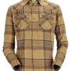 Fishing Shirt Simms Santee Flannel Camel & Navy & Clay Neo Plaid