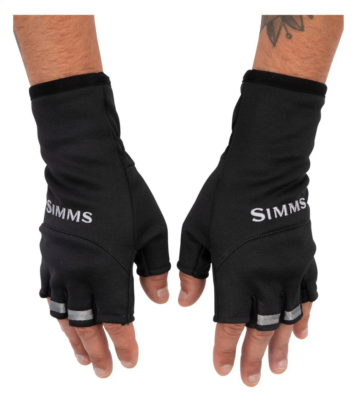 Fly Fishing Gloves Simms Freestone Half Finger Black 3 Fly Fishing Gloves Simms Freestone Half Finger Black - Image 3