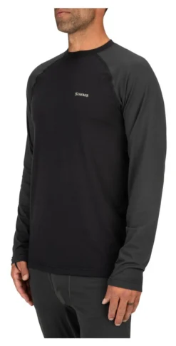 Lightweight Baselayer Top Simms Black -Simms Shop lightweight baselayer top simms black s.3