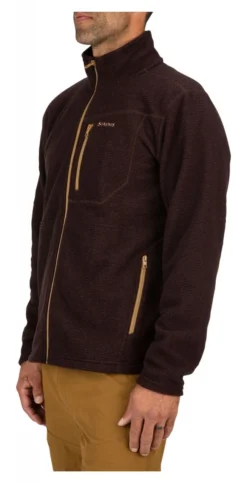 Rivershed Full Zip Simms Mahogany -Simms Shop rivershed full zip simms mahogany.3