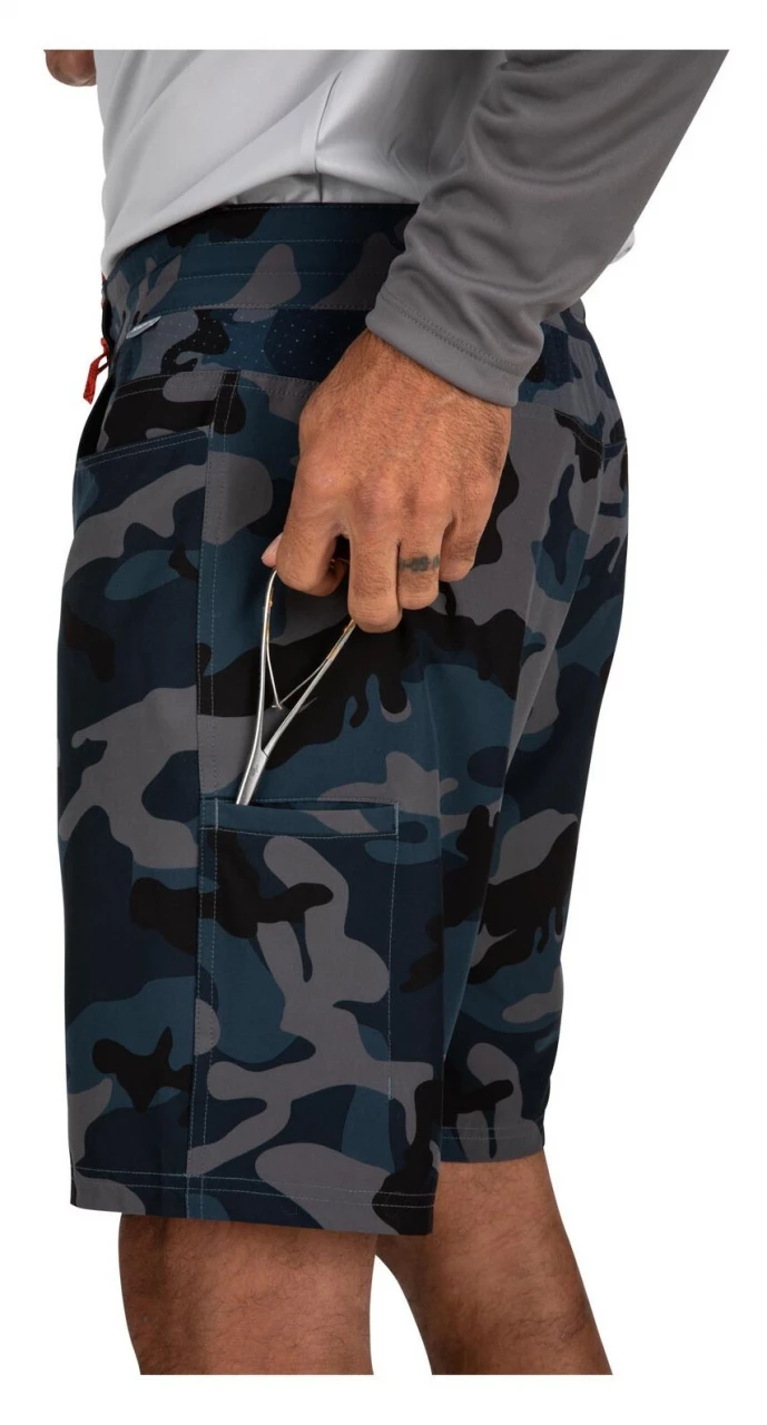 Seamount Board Short Simms Woodland Camo Storm 9 Seamount Board Short Simms Woodland Camo Storm - Image 9