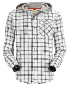 Simms M's Santee Flannel Hoody -Simms Shop sterling