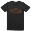 T-Shirt Simms Bass Line Black