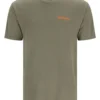 T-Shirt Simms Bass Outline Military Heather