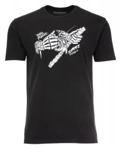 T-Shirt Simms Grim Reeler Black