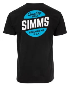T-Shirt Simms Quality Built Pocket Black