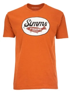 T-Shirt Simms Trout Wander Adobe Heather