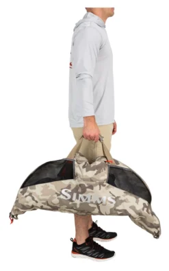 Taco Wader Bag Simms Woodland Camo Sandbar -Simms Shop taco wader bag simms woodland camo sandbar.4