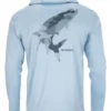Tech Hoody Simms Artist Series Tarpon Woodland Camo Steel/Steel Blue