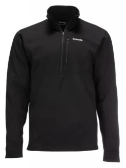 Thermal 1/4 Zip Top Simms Black