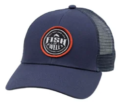 Trucker Cap Simms Fish It Well Dark Moon