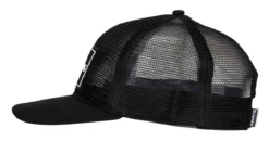 Trucker Cap Simms Mesh All-Over Black -Simms Shop trucker cap simms mesh all over black.2