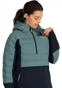 Women's Fishing Hoody Simms Exstream Pull-Over Avalon Teal -Simms Shop women s fishing hoody simms exstream pull over avalon teal.2