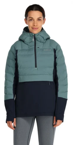 Women's Fishing Hoody Simms Exstream Pull-Over Avalon Teal -Simms Shop women s fishing hoody simms exstream pull over avalon teal.7