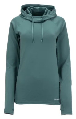 Women's Heavyweight Baselayer Hoody Simms Avalon Teal