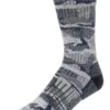 Women's Merino Midweight Hiker Sock Simms Hex Flo Camo Admiral