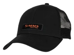 Women's Trucker Cap Simms Fish It Well Forever Small Fit Black